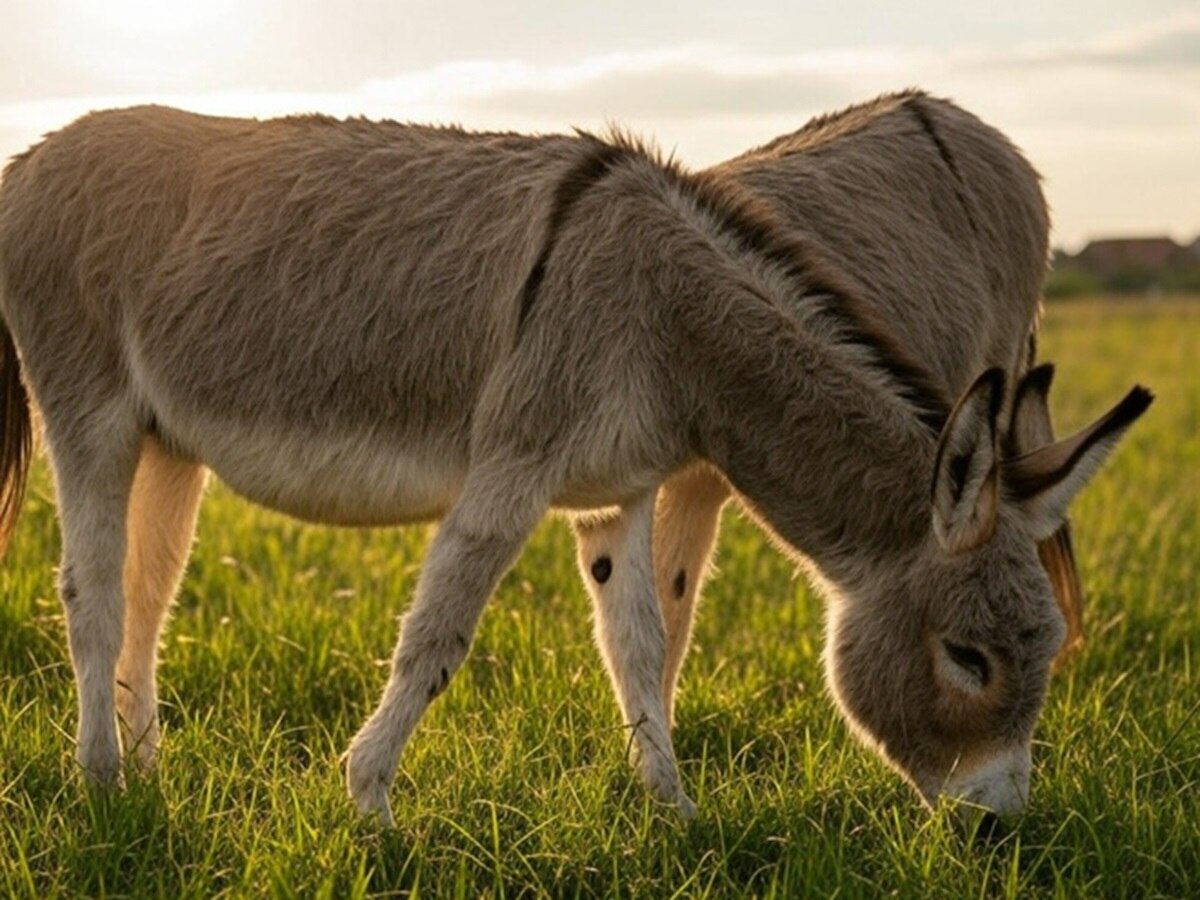 Rarest Donkey Rarest halari breed donkey milk | What is liquid gold milk | Benefits ...