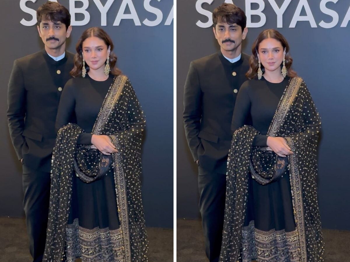 अदिति राव हैदरी और सिद्धार्थ