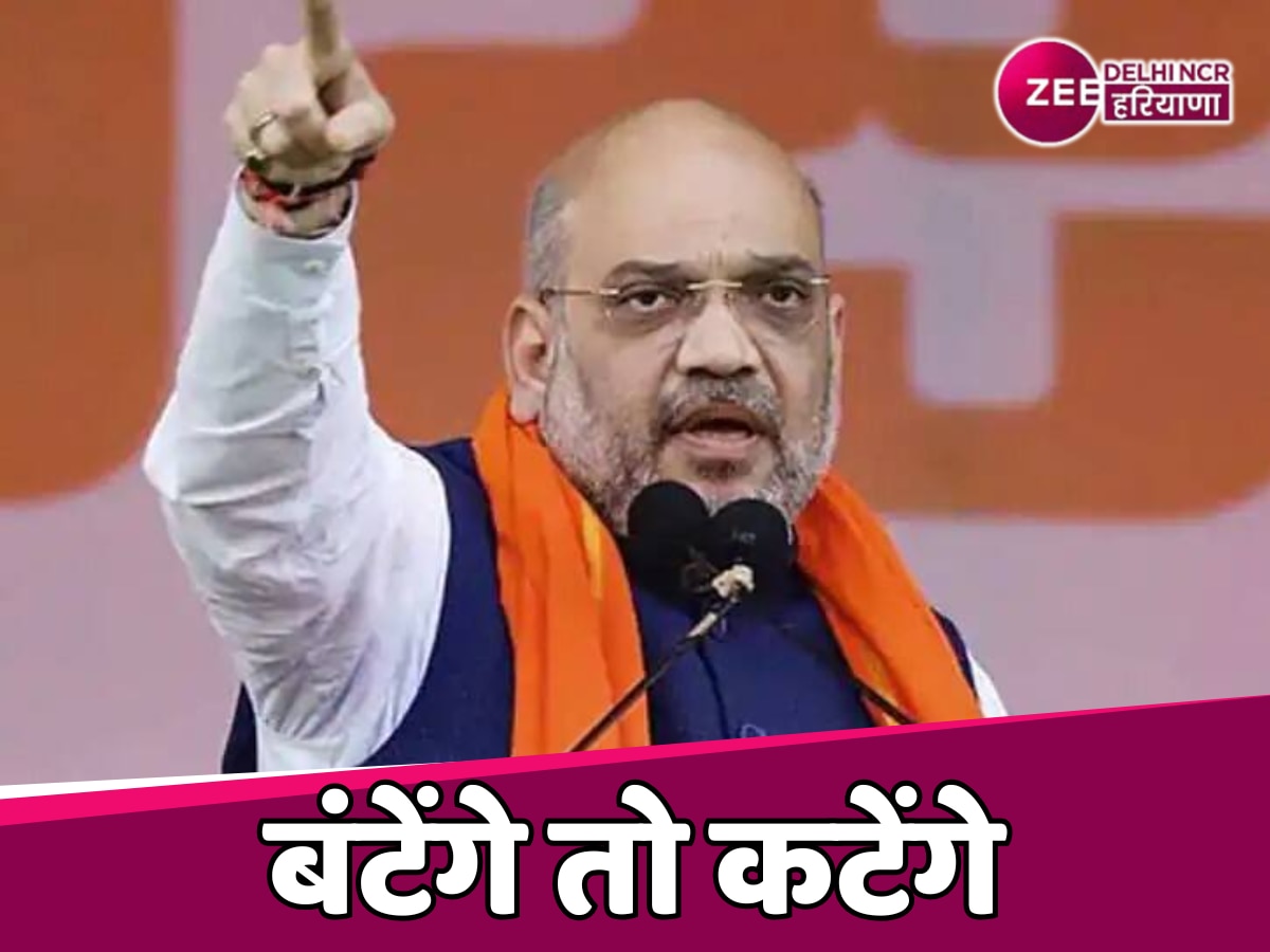 Delhi Election 2025: अमित शाह की चुनावी रैली में लगे 'एक हैं तो सेफ हैं' और 'बंटेंगे तो कटेंगे' के नारे 