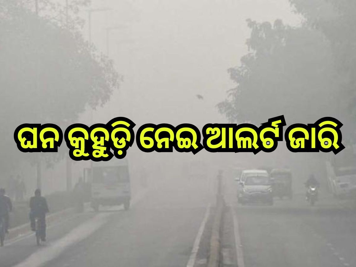 Weather Update: ରାଜ୍ୟରେ ଆହୁରି ୨ ଦିନ ଅସ୍ତବ୍ୟସ୍ତ କରି ଘନ କୁହୁଡି଼, ଏହିସବୁ ଜିଲ୍ଲାକୁ ଆଲର୍ଟ ଜାରି