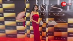 उफ्फ! ऑफ शोल्डर रेड बॉडीकॉन ड्रेस में Anushka Sen ने लगाया ग्लैमर का तड़का, खूबसूरती देख टिकी रह गई फैंस की नजरें!