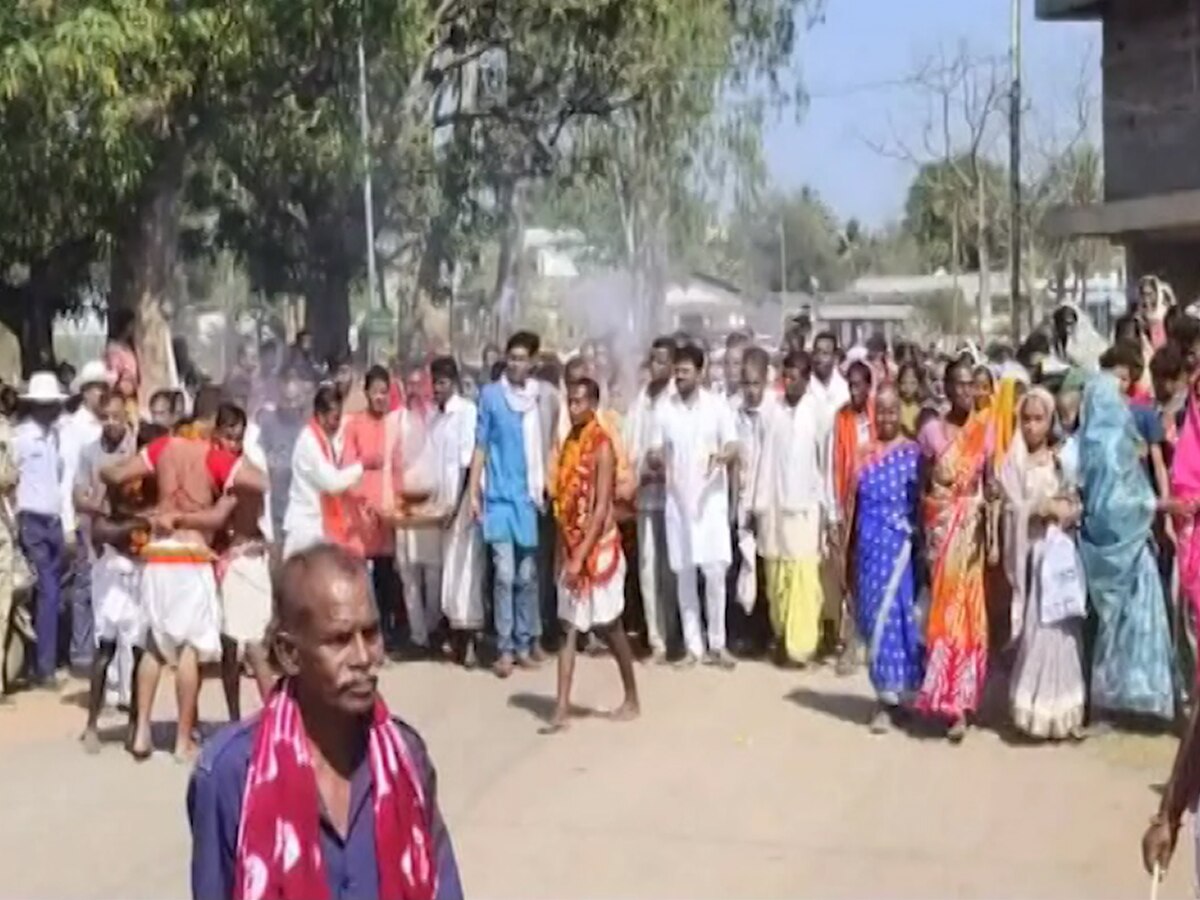 ritual of Mata Pahunchni was performed at Sheetla Mata Mandir located ...
