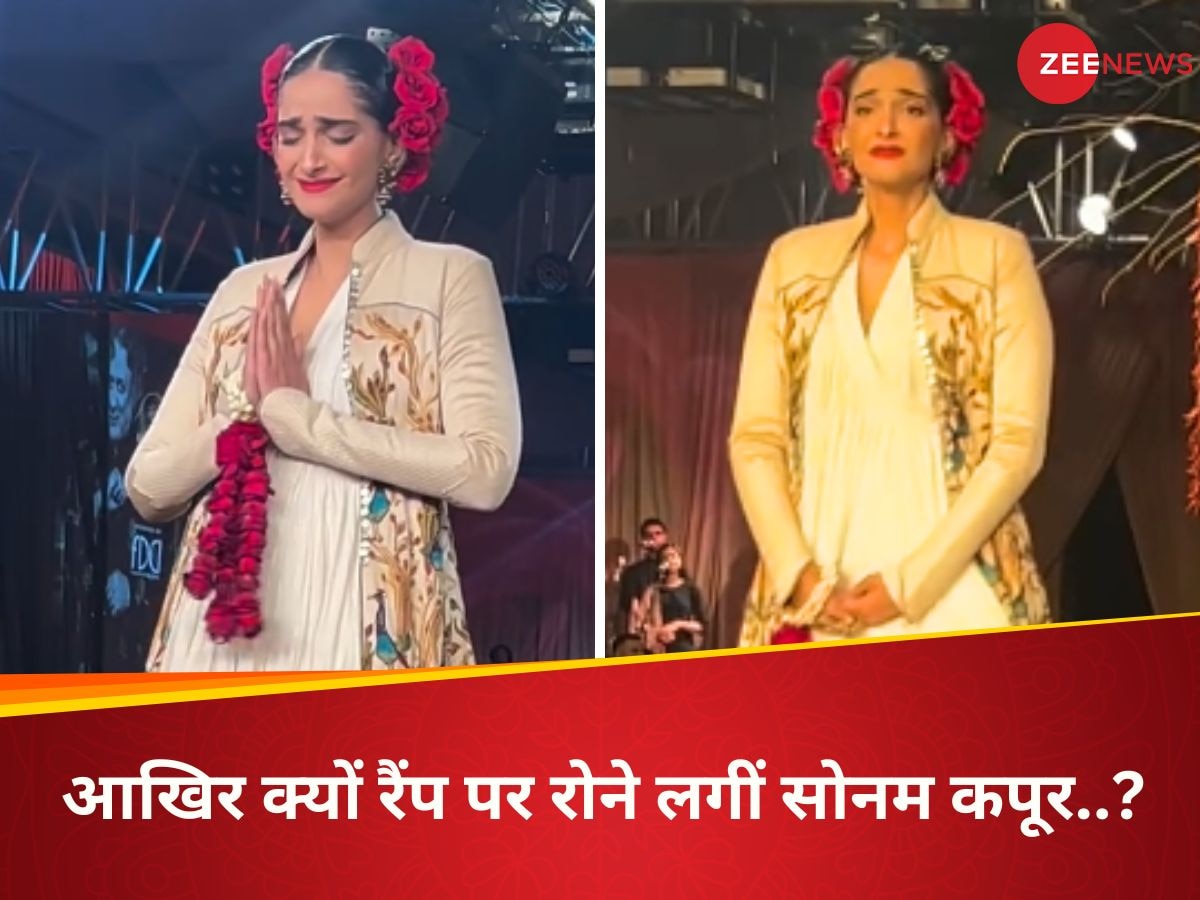 Sonam Kapoor Breaks Down On Ramp