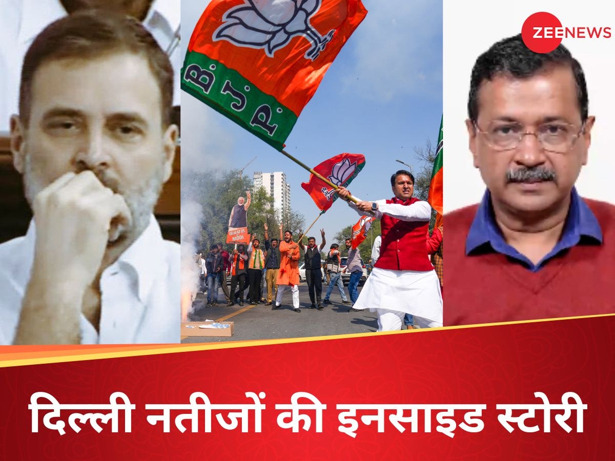 Delhi Election Result: दिल्ली चुनाव में क्या और कैसे हो गया? एक तस्वीर बता रही भाजपा से कैसे हार गई AAP