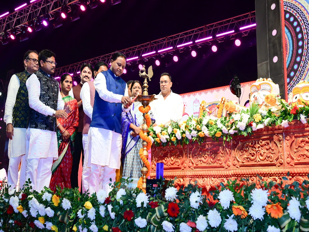 Jajati 2025: ଯାଜପୁରରେ ଏକ ହଜାର କୋଟି ଟଙ୍କାର ପ୍ରକଳ୍ପର ଶୁଭାରମ୍ଭ କଲେ ମୁଖ୍ୟମନ୍ତ୍ରୀ Jajati 2025: ଯାଜପୁରରେ ଏକ ହଜାର କୋଟି ଟଙ୍କାର ପ୍ରକଳ୍ପର ଶୁଭାରମ୍ଭ କଲେ ମୁଖ୍ୟମନ୍ତ୍ରୀ