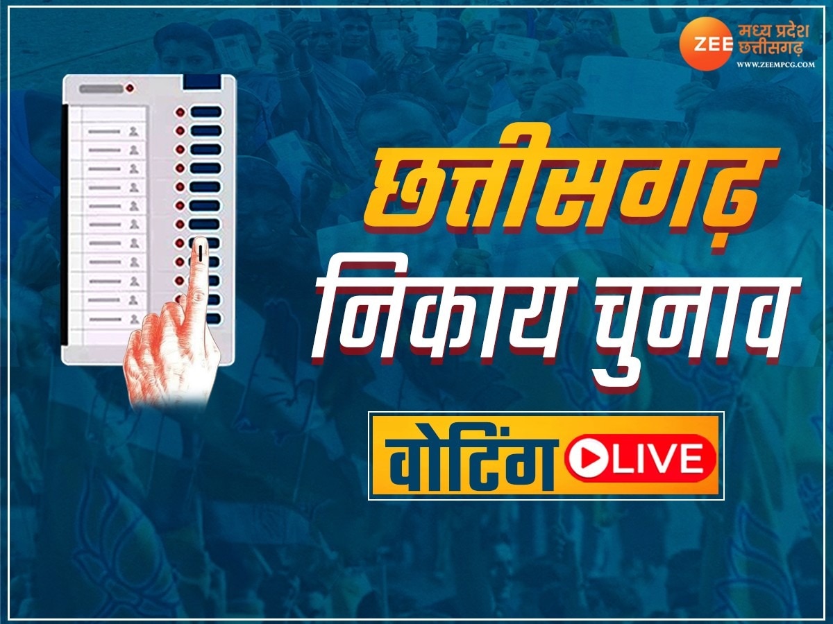  Chhattisgarh Nikay Chunav 2025 Live: छत्तीसगढ़ निकाय चुनाव में अब तक 35 प्रतिशत मतदान, वोटर्स में दिख रहा उत्साह