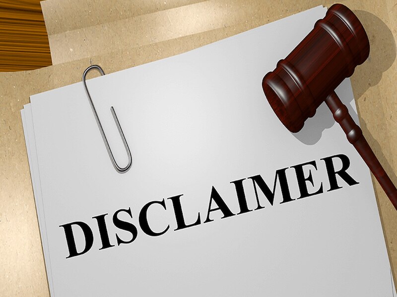 Disclaimer