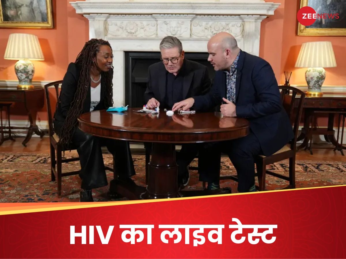 ब्रिटिश पीएम कीर स्टारमर ने सबके सामने करवाया HIV टेस्ट, ऐसा करने वाले बने पहले प्रधानमंत्री