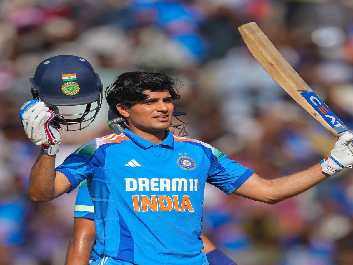 Shubman Gill hits 7th ODI hundred