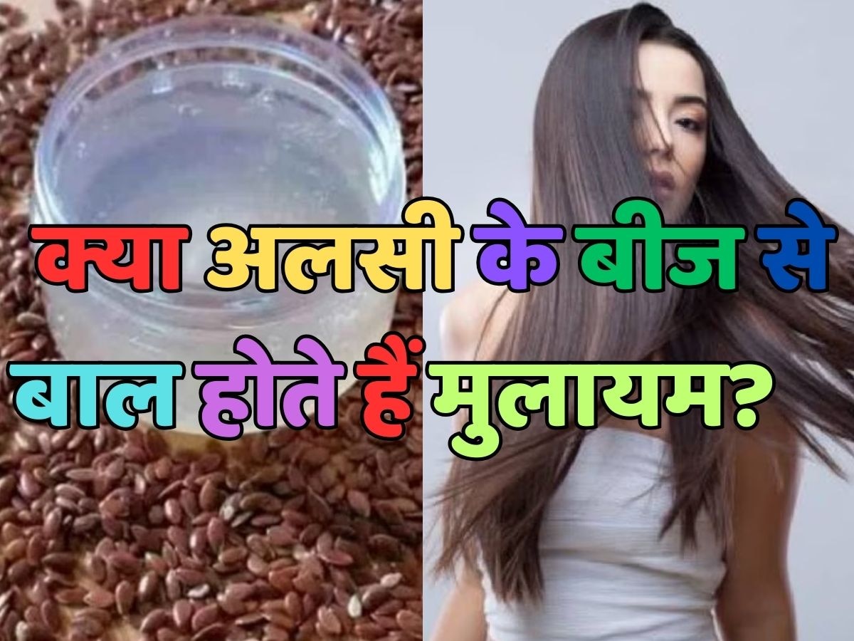 क्या अलसी के बीज को बालों में लगाने से बाल होते हैं सिल्की और सीधे? 