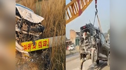 महाकुंभ जा रहे परिवार की कार को फॉर्च्यूनर गाड़ी ने मारी टक्कर, मामी-भांजे की मौत