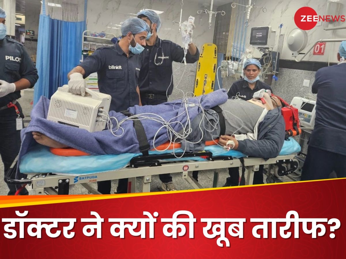 डॉक्टर भी हो गए खुश, जब 10 मिनट में आई एंबुलेंस ने बचा ली एक मरीज की जान