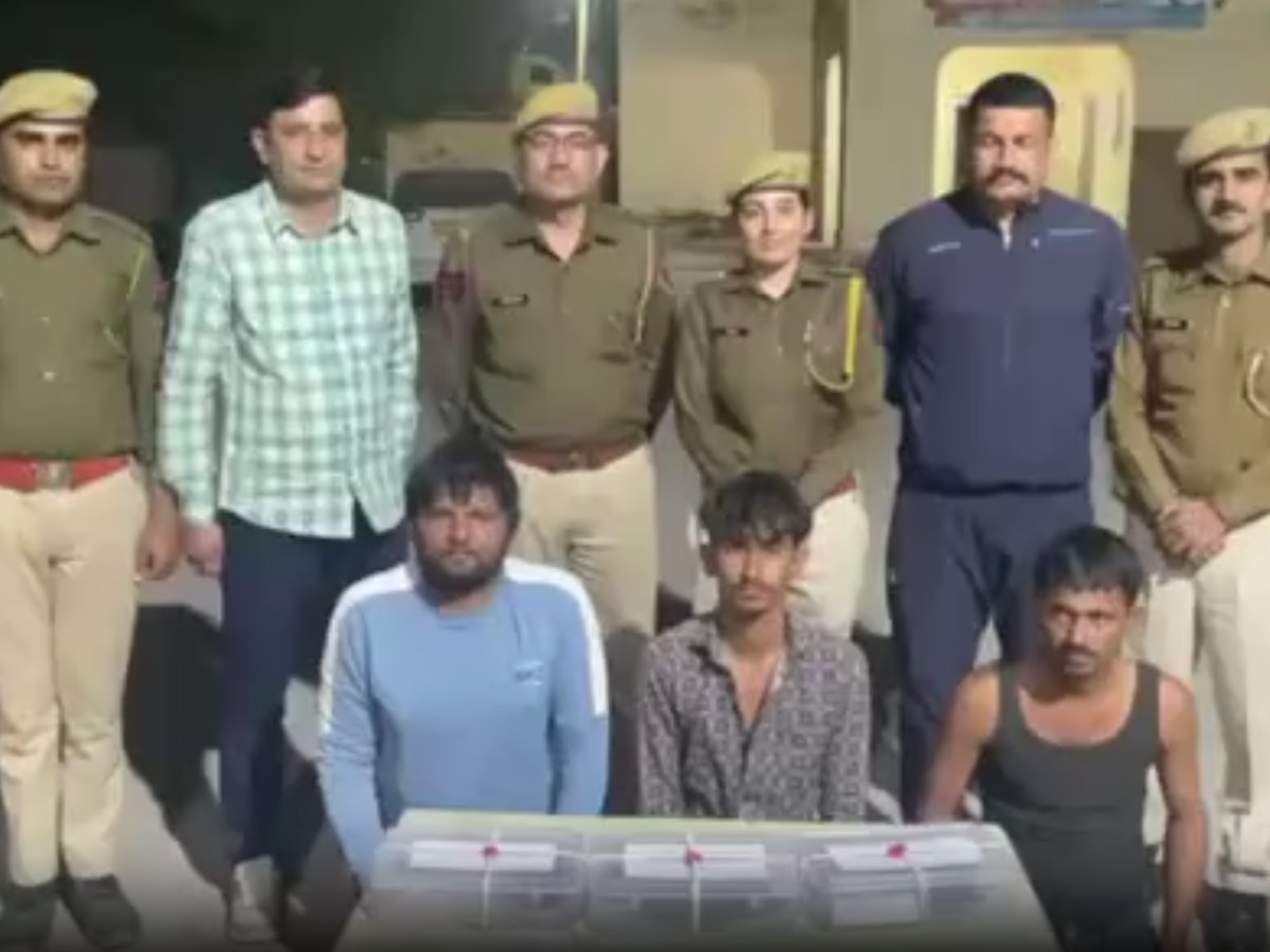 Bikaner News: अपराधियों पर पुलिस का वार, हथियारों की खेप बरामद, अवैध हथियारों संग तीन गिरफ्तार