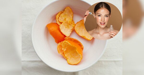 DIY Vitamin C serum at home from orange peel get rid of blemishes ...