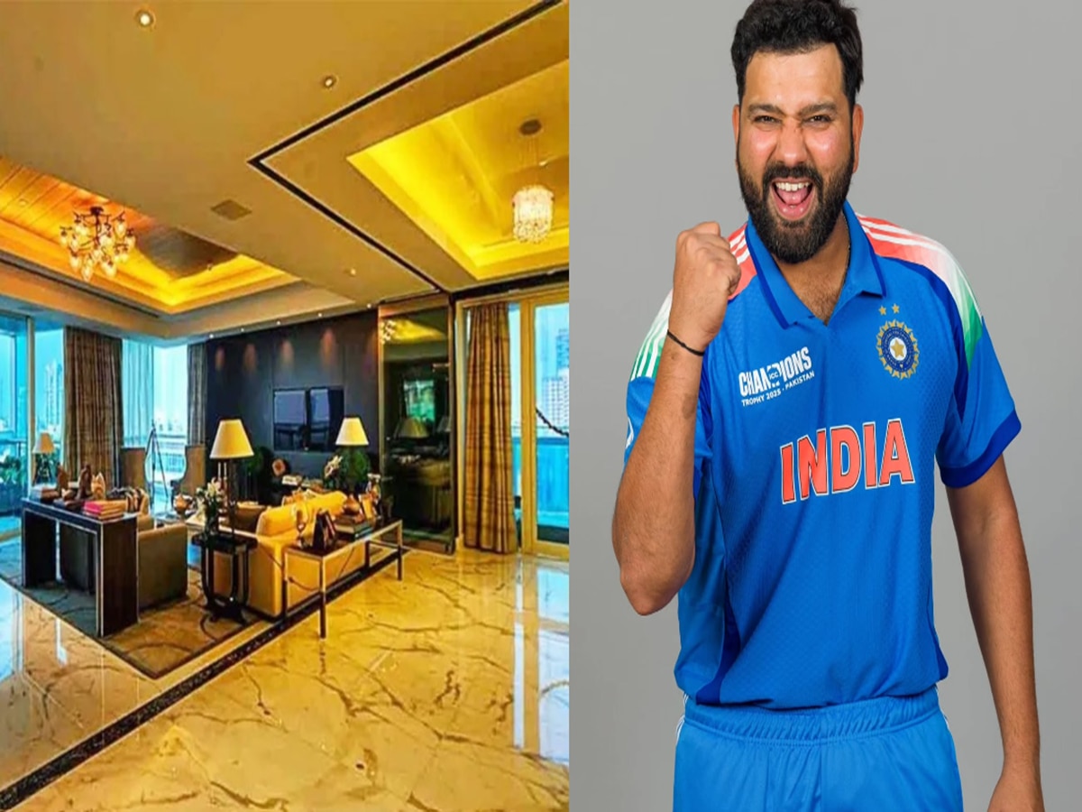 Rohit Sharma gave his Mumbai apartment on rent