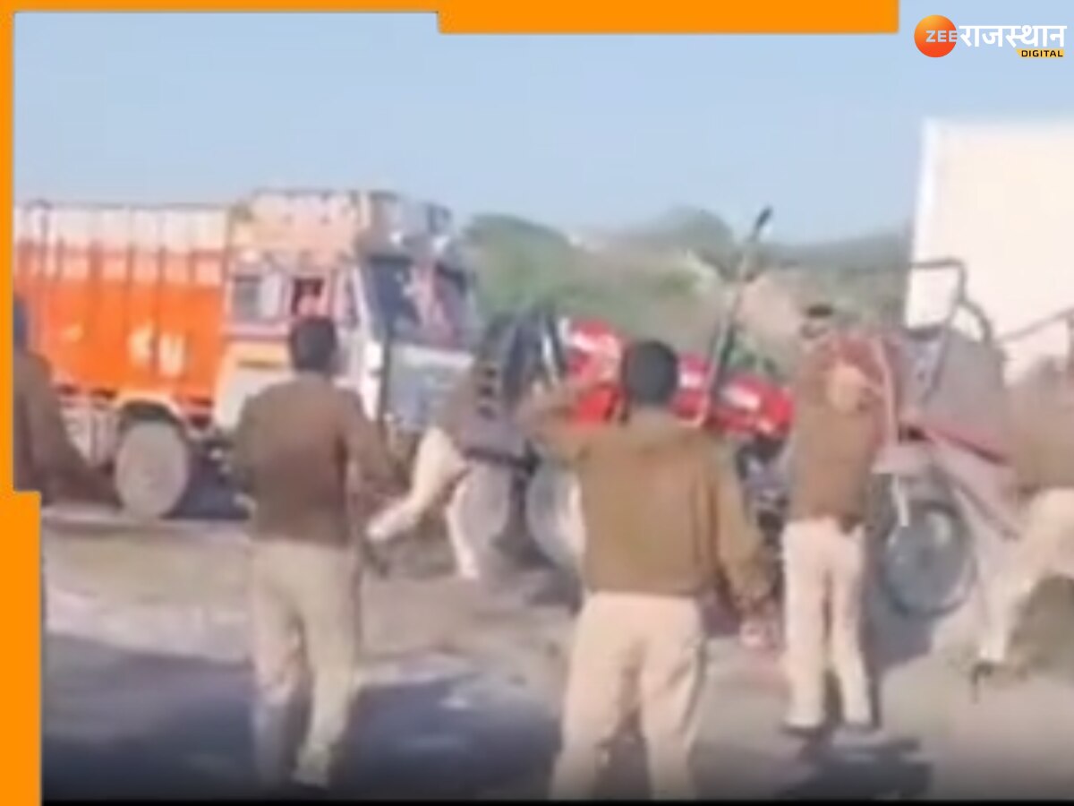 Dholpur News: सागरपाड़ा चेक पोस्ट पर पुलिस पर हमला, बजरी माफियाओं ने किया पथराव, ट्रैक्टर चढ़ाने की कोशिश