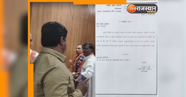 Rajasthan Javed Qureshi slapped him in front of state president and was ...