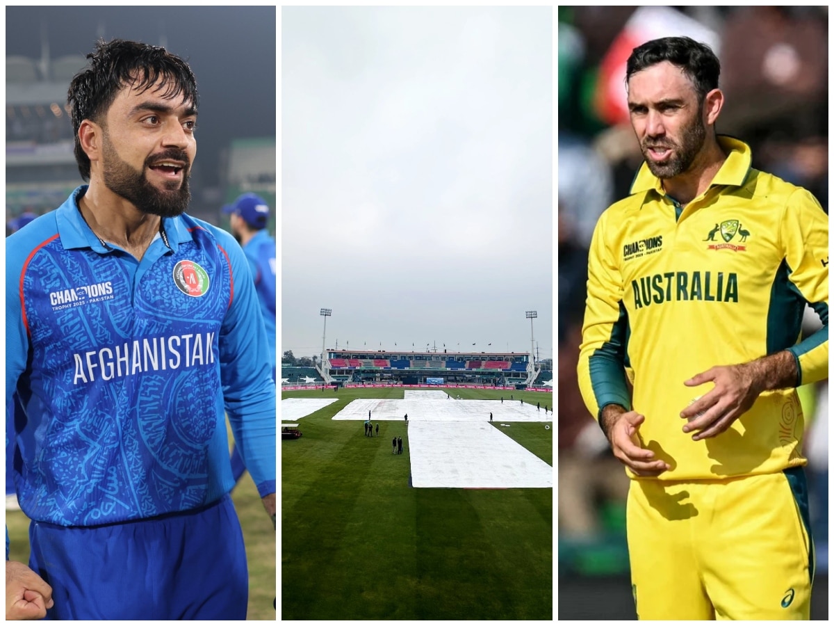 AFG vs AUS Weather Report: बारिश के कारण धुला अफगानिस्तान-ऑस्ट्रेलिया मैच तो क्या होगा? लाहौर में ऐसा रहेगा मौसम