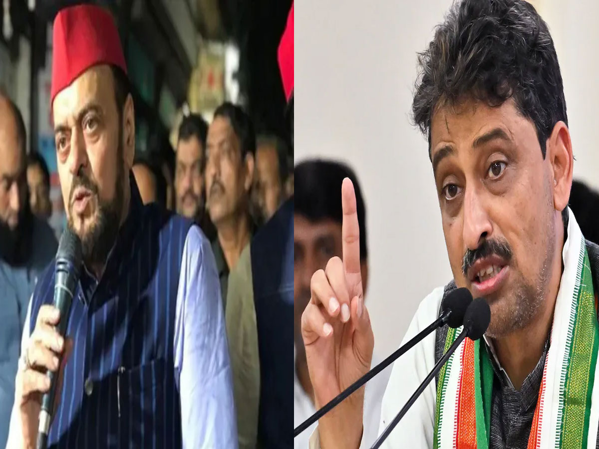 Abu Azmi controversial statement:अबू आजमी के समर्थन में उतरे सपा MP इमरान मसूद ने कह दी बड़ी बात Abu Azmi controversial statement:अबू आजमी के समर्थन में उतरे सपा MP इमरान मसूद ने कह दी बड़ी बात