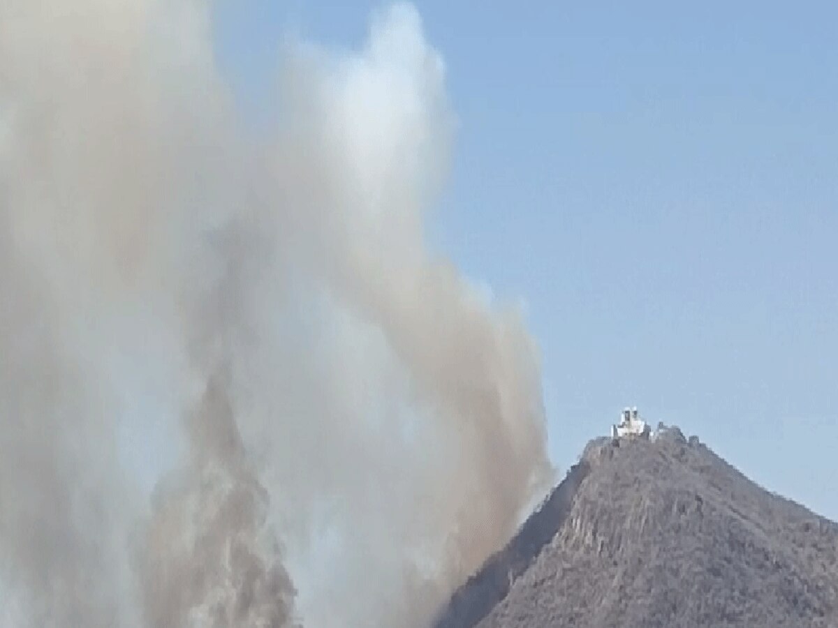 Udaipur News: सज्जनगढ़ सेंचुरी में फिर लगी आग 7 हैक्टेअर इलाके पर असर, हवा में घुल रहा जहर