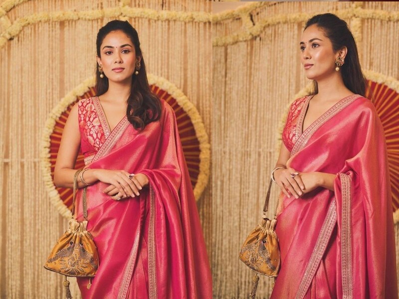 fashion tips trendy blouse and saree design of meera rajput | साड़ी में ...