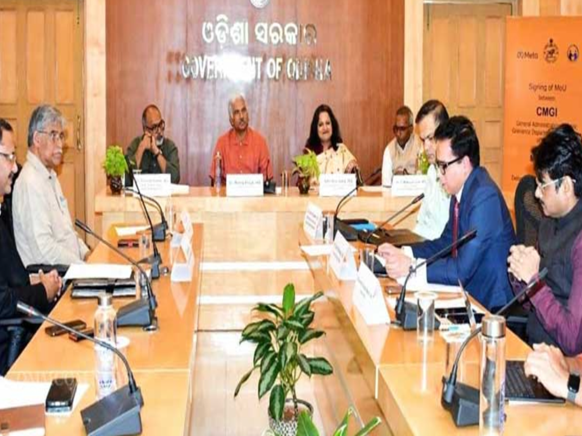 Odisha Enters MoU with Meta Odisha Enters MoU with Meta