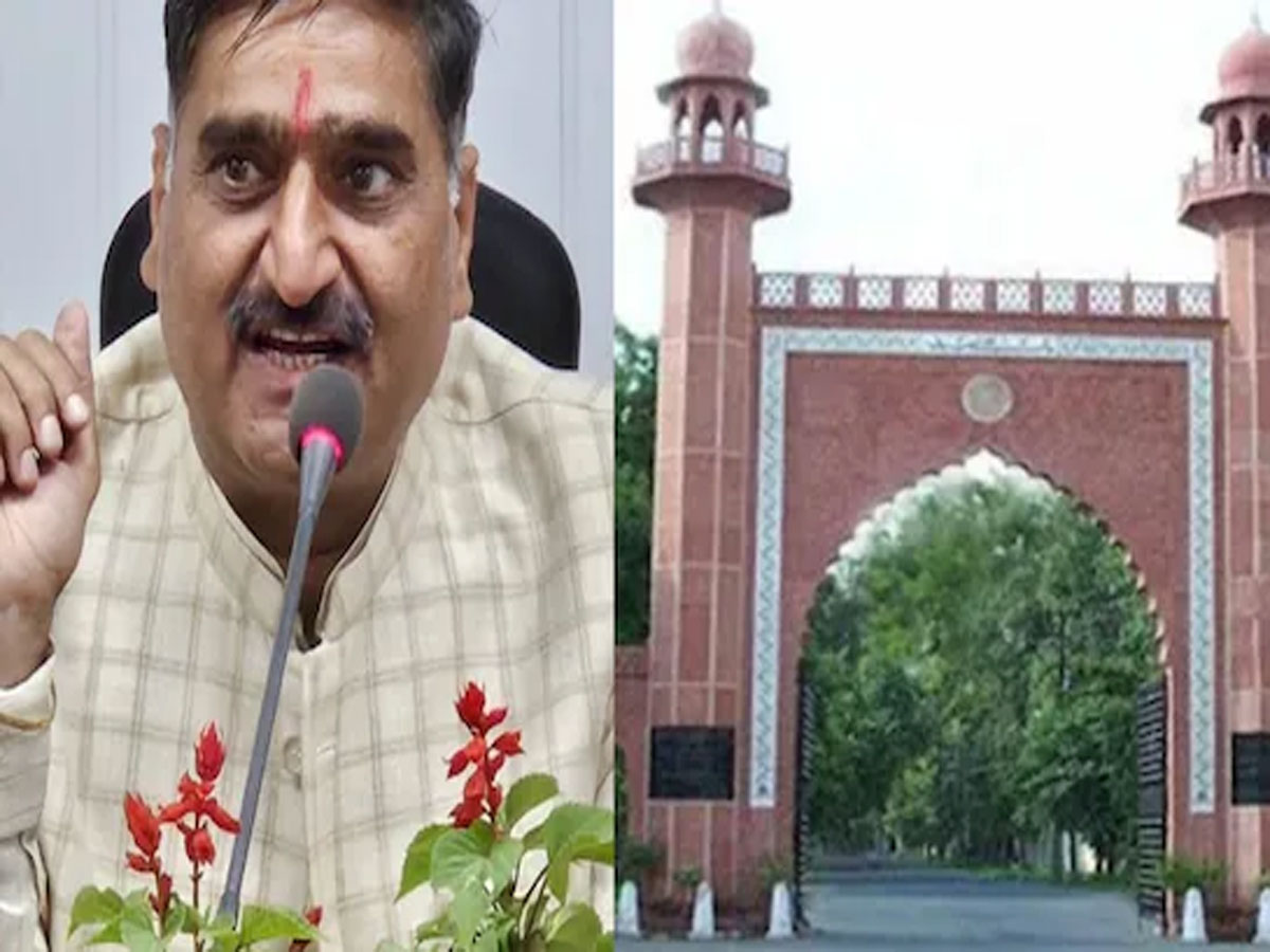 AMU में होली मनाने पर बीजेपी सांसद का विवादित बोल, कहा- होली नहीं मनाने देने वाले को... AMU में होली मनाने पर बीजेपी सांसद का विवादित बोल, कहा- होली नहीं मनाने देने वाले को...