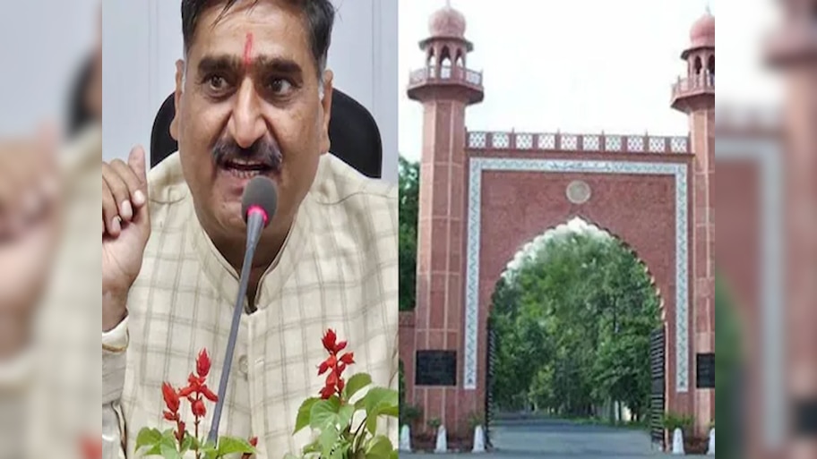AMU में होली मनाने पर बीजेपी सांसद का विवादित बोल, कहा- होली नहीं मनाने देने वाले को...