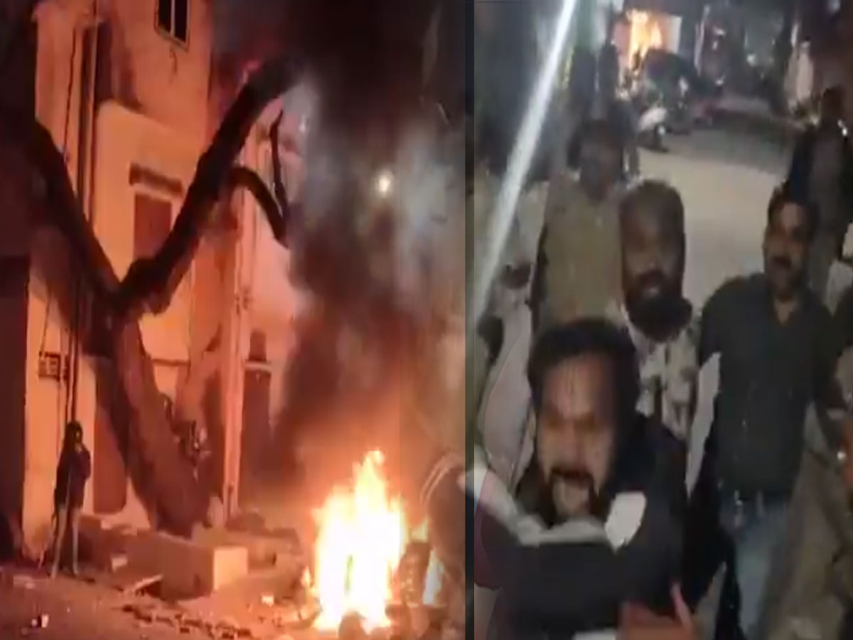 मस्जिद के पास DJ पर लगे आपत्तिजनक नारे, चैम्पियंस ट्रॉफी में भारत की जीत के जश्न के दौरान पथराव मस्जिद के पास DJ पर लगे आपत्तिजनक नारे, चैम्पियंस ट्रॉफी में भारत की जीत के जश्न के दौरान पथराव