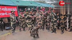परफ्यूम लगावे चुन्नी में....हरियाणवी गाने पर नाचते हुए BSF जवानों ने बॉर्डर पर खेली होली, देखें वीडियो