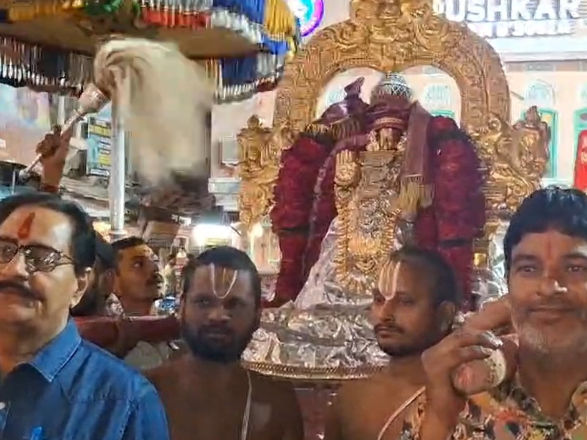 Ajmer News: नया रंगजी मंदिर में 11 दिवसीय ब्रह्मोत्सव शुरू, रोज निकलेगी भगवान की भव्य सवारी