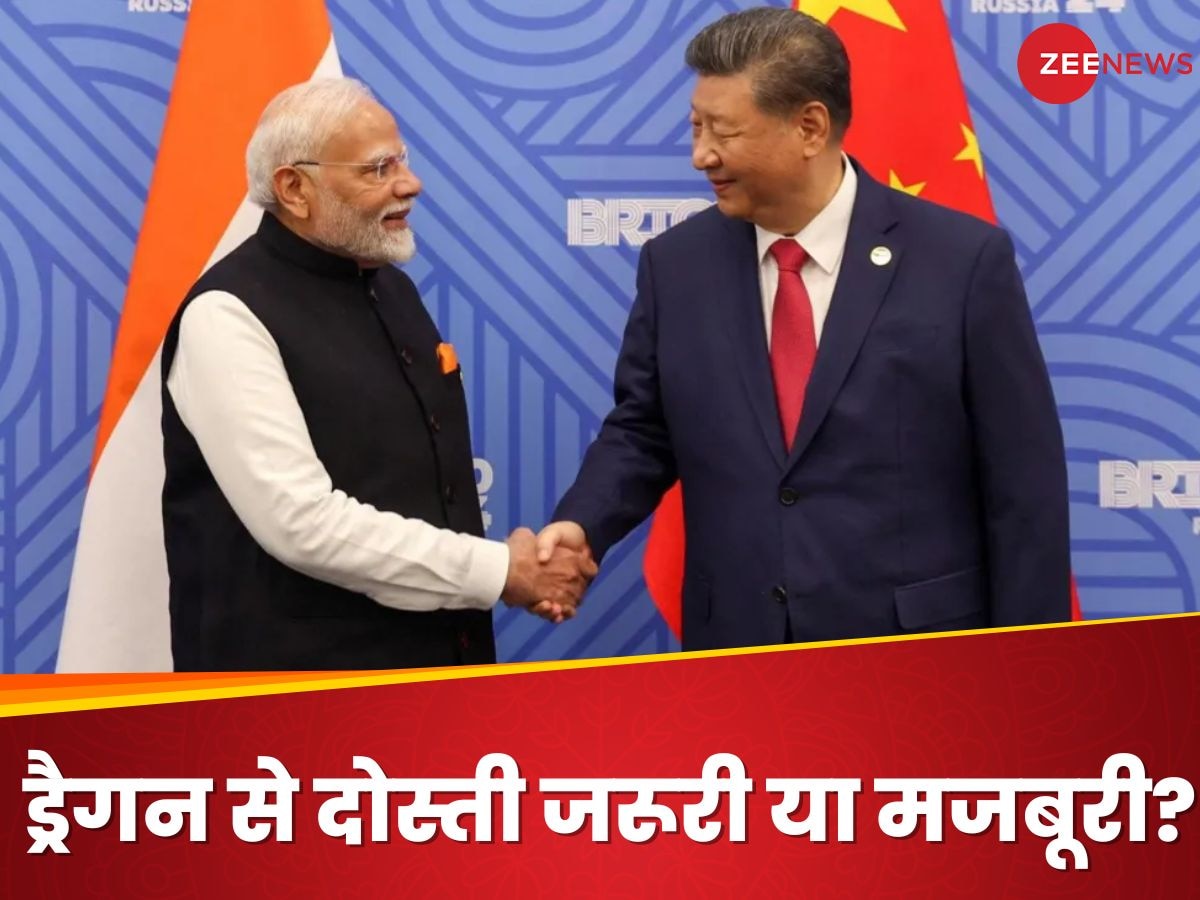 Chinese President Xi Jinping with Prime Minister Narendra Modi.