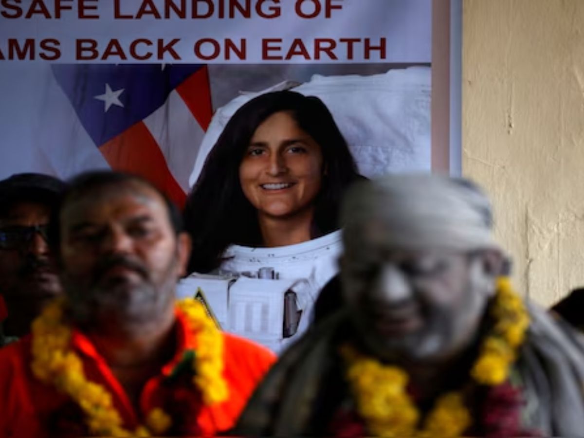 सुनीता विलियम्स पृथ्वी पर लौटीं, क्या है उनका भारत से संबंध?