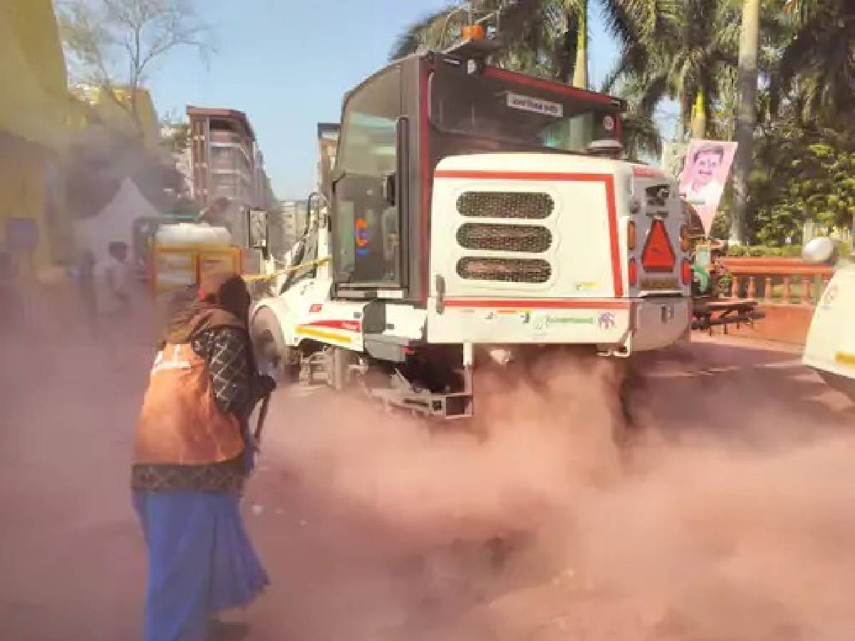 तीन चरणों में सफाई