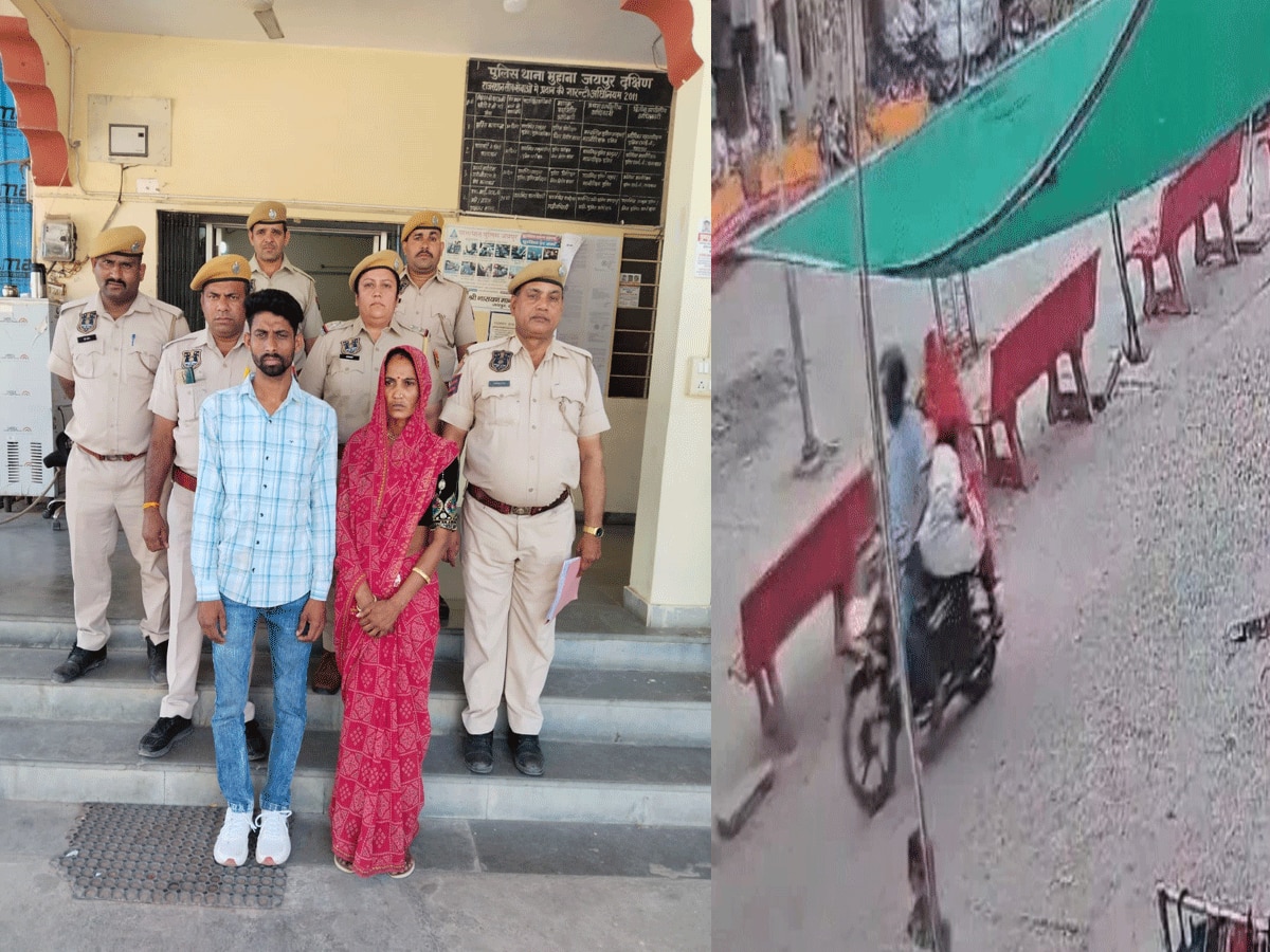 कट्टे में पति की लाश लेकर बॉयफ्रेंड संग बाइक पर जयपुर घूम रही पत्नी, वीडियो वायरल 