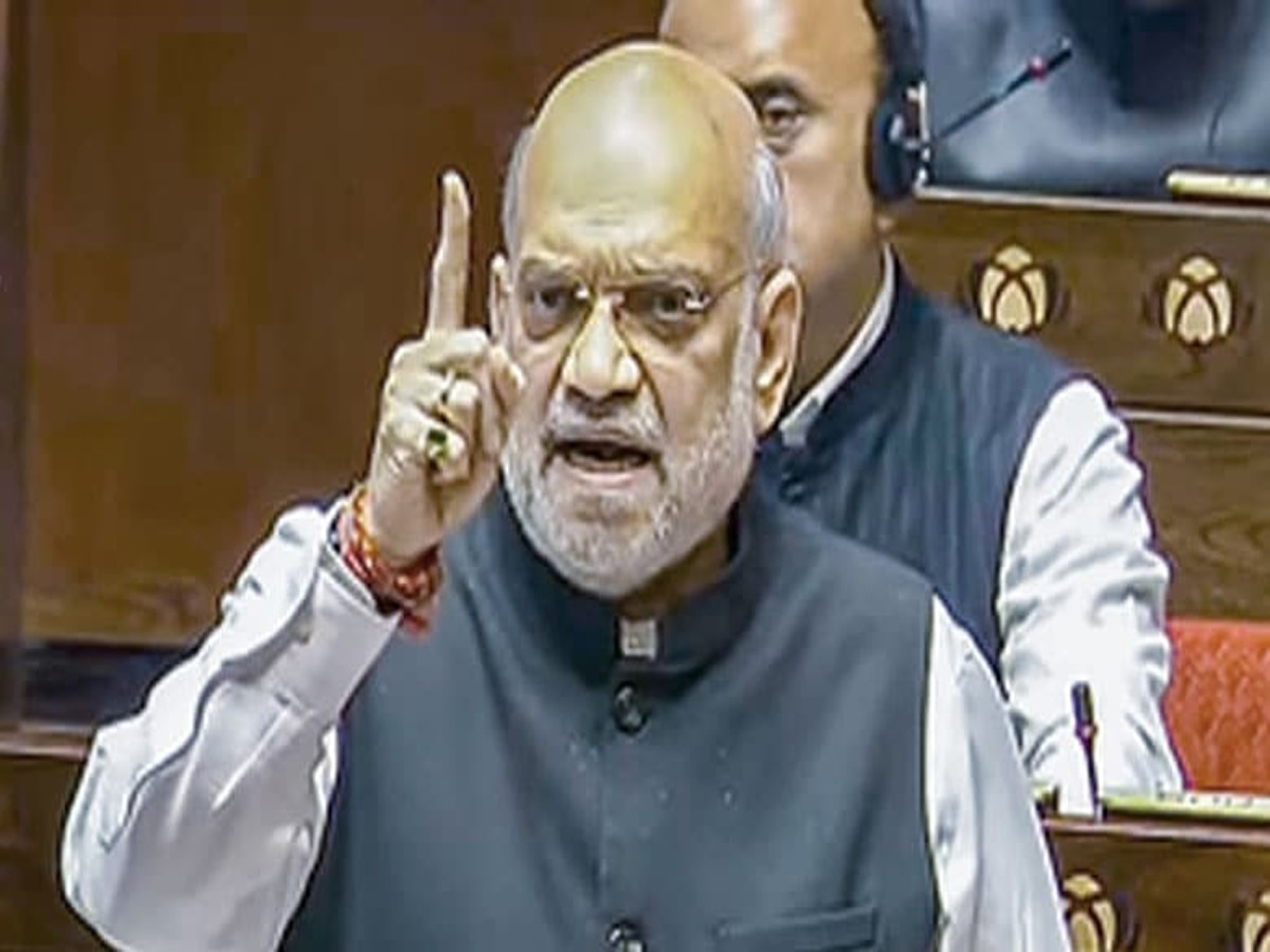 Amit Shah: मैं कृपा से नहीं, जनता के आशीर्वाद से यहां हूं.. विपक्षियों पर अमित शाह का पलटवार