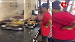 गर्म तेल में आलू डालते वक्त आपके हाथ पर भी लगते हैं छींटे, तो महिला ने बचने का निकाला गजब जुगाड़; देखें वायरल VIDEO