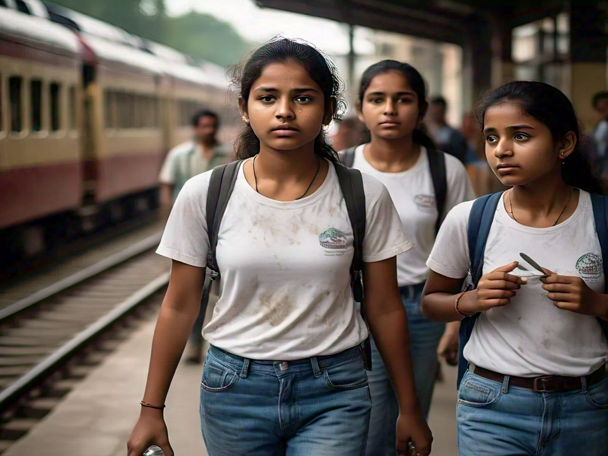 बिना किसी को बताए 24 किलोमीटर पैदल चलकर हिसार स्टेशन पहुंची 4 छात्राएं, फिर चूरू में... बिना किसी को बताए 24 किलोमीटर पैदल चलकर हिसार स्टेशन पहुंची 4 छात्राएं, फिर चूरू में...