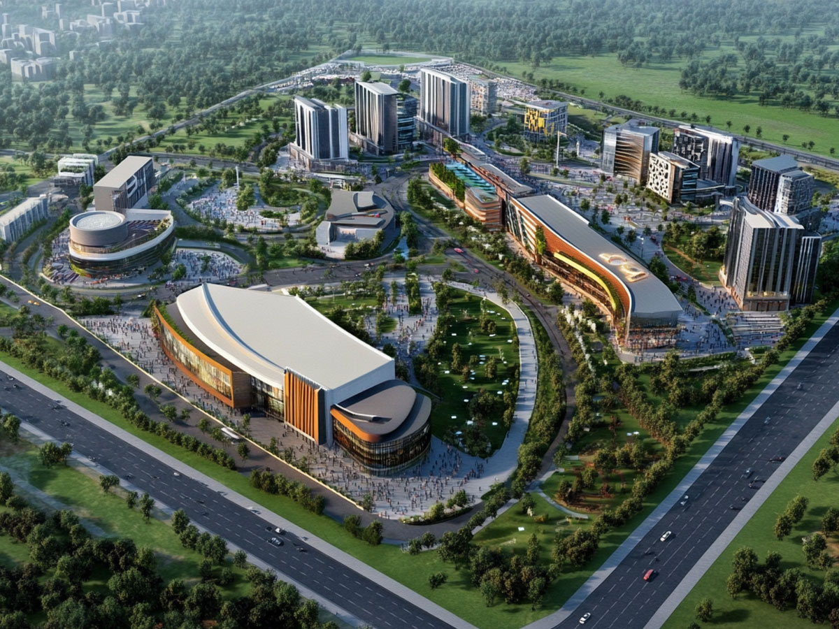 YEIDA master plan for Mathura Raya urban center and aligarh tappal ...