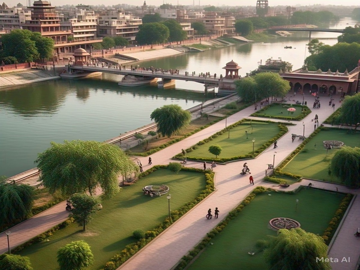 Yamuna Riverfront planned in Raya Urban Center Heritage City under ...