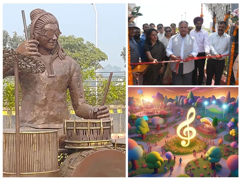 Harmony Park in Lucknow inaugurated with full musical instruments for ...