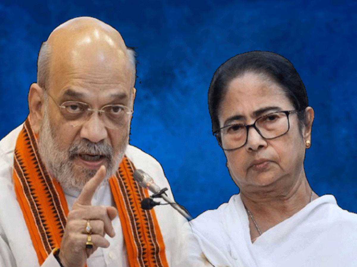 अमित शाह और ममता बनर्जी