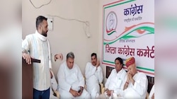 हनुमानगढ़ कांग्रेस में गहराया विवाद, जिलाध्यक्ष सुरेंद्र दादरी के खिलाफ मंच से बगावत