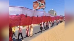 खाटू शायाम जी मंदिर मंदिर में उमड़ा भक्तों का सैलाब, श्रद्धालुओं ने 251 फीट लंबा...