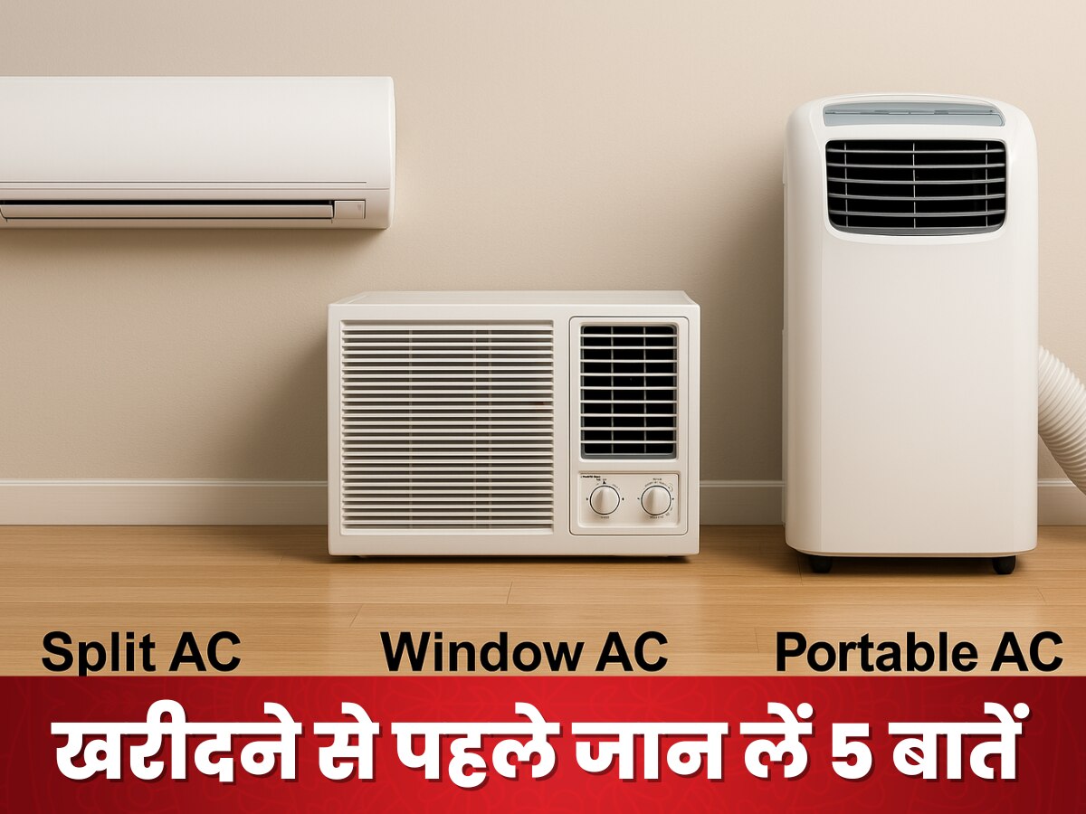 Window Split Portable ac which is better for your home Know these 5 ...