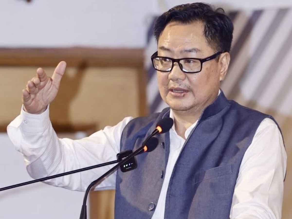 केंद्रीय मंत्री किरेन रिजिजू- फाइल फोटो केंद्रीय मंत्री किरेन रिजिजू- फाइल फोटो