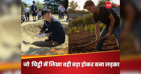 प्राइमरी स्कूल के दिनों में जमीन में गाड़ी थी चिट्ठी, 8 साल बाद अकेले खोदा तो पूरी दुनिया में बना स्टार
