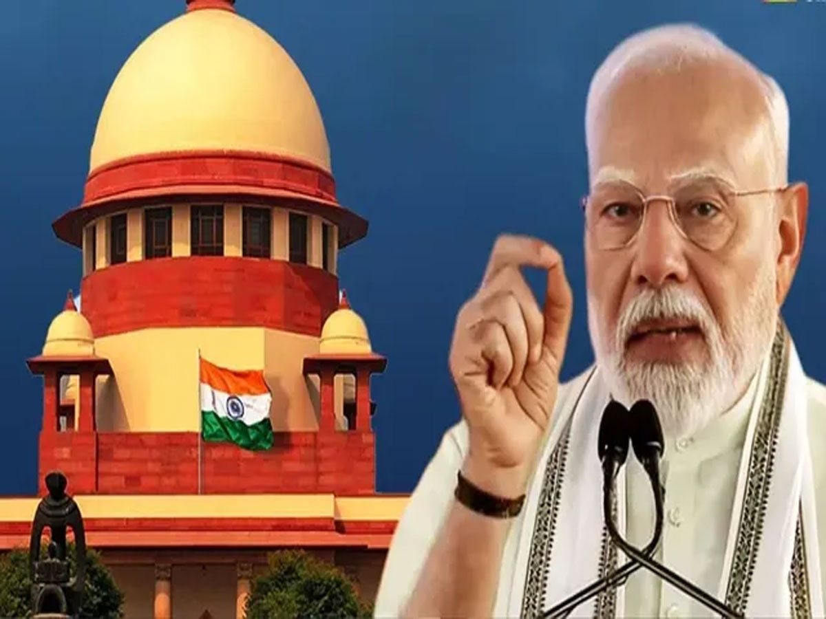 Waqf Act 2025 पर सुप्रीम कोर्ट में मोदी सरकार की एंट्री, कहा- फैसले से पहले सुनी जाए हमारी बात Waqf Act 2025 पर सुप्रीम कोर्ट में मोदी सरकार की एंट्री, कहा- फैसले से पहले सुनी जाए हमारी बात