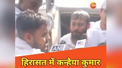 कन्हैया कुमार को हिरासत में लिया, कांग्रेस कार्यकर्ताओं ने तोड़ा पुलिस बैरिकेडिंग
