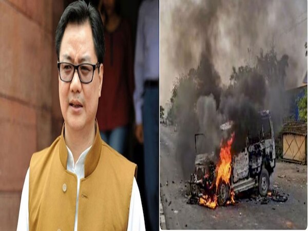 मुर्शिदाबाद हिंसा पर सियासी संग्राम, किरेन रिजिजू ने ममता बनर्जी को ठहराया जिम्मेदार